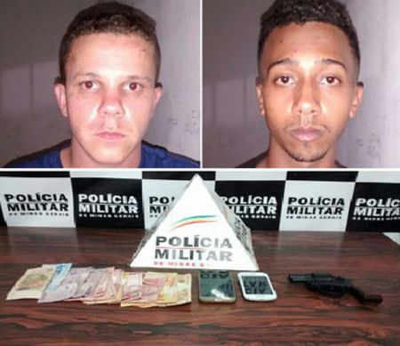 BANDIDOS, entre eles um menor, assaltam posto de combustível na MG 050